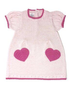Brand New Melange Collection Heart Pocket Dress